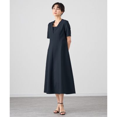 近年　トッカ　PARLOUR　ワンピース　サッカー　ティアード　フレア　2 ドライサッカーワンピース | ADORE（アドーア） ｜【公式】通販