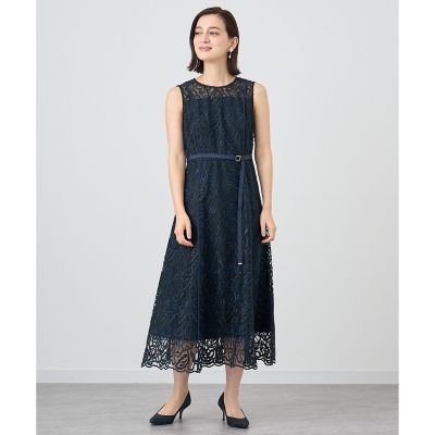 アナイワンピース リーフエンブロイダリーフレア ワンピース | ANAYI/アナイ | 三越