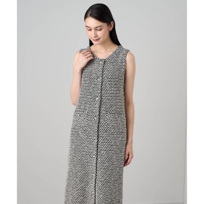 【セットアップ対応商品】カラミツイード　ワンピース