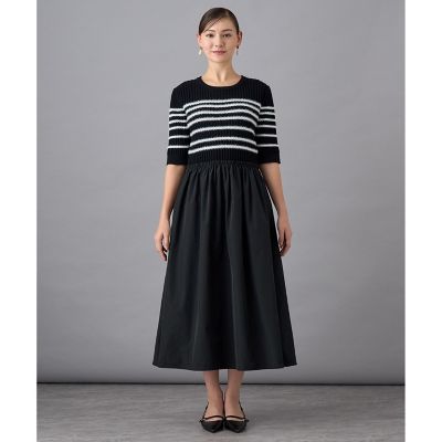 フェザーボーダードッキングワンピース | ANAYI/アナイ | 三越伊勢丹