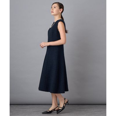 セットアップ対応商品】ウールジョーゼットシームフレアワンピース|ANAYI OFFICIAL ONLINE STORE｜アナイ 公式サイト