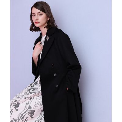 カシミヤドレストレンチコート