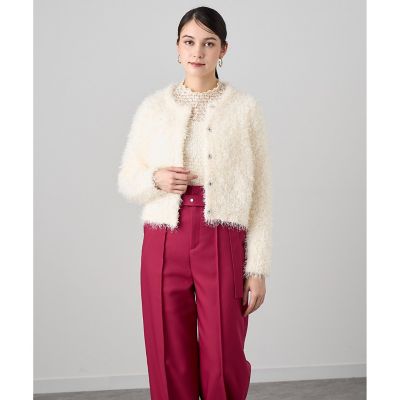 アナイ　ペーパーフェザーモールカーディガン ペーパーフェザーモール カーディガン | ANAYI/アナイ | 三越伊勢丹