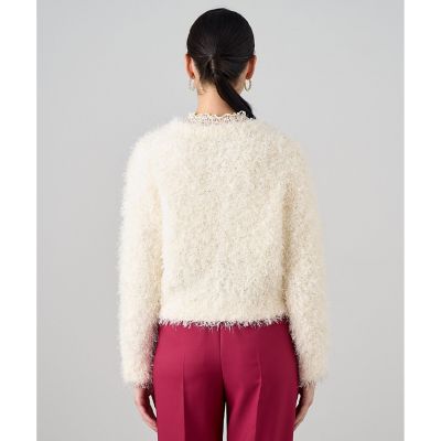 ペーパーフェザーモール カーディガン | ANAYI/アナイ | 三越伊勢丹