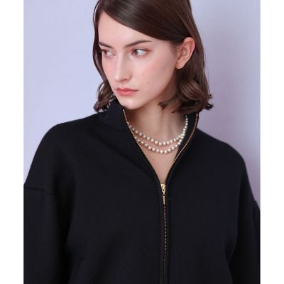 スーパーメリノジップブルゾン | ANAYI/アナイ | 三越伊勢丹オンライン