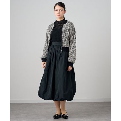 セットアップ対応商品】カラミツイードブルゾン | ANAYI/アナイ