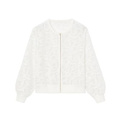 最終値下げ　アナイ　■　レース ブラック 　ブルゾン 最終値下げ アナイ □ レース ブラック ブルゾン - メルカリ