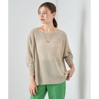 和紙かのこビッグシルエットプルオーバー | ANAYI/アナイ | 三越