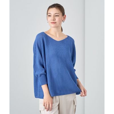 ＜ANAYI＞和紙かのこビッグシルエットプルオーバー