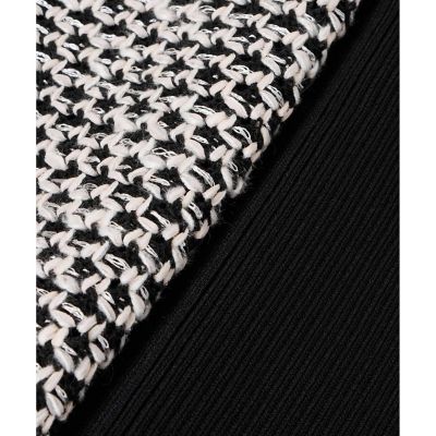 【セットアップ対応商品】カラミツイードチューブトップ