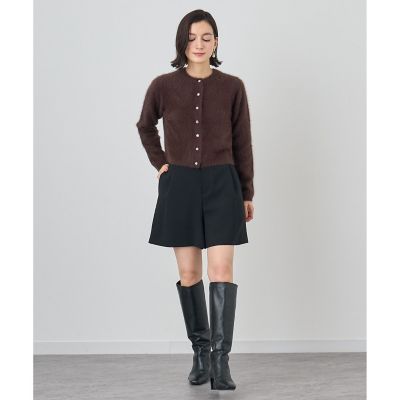 フラッフィアソート釦ショート カーディガン | ANAYI/アナイ | 三越