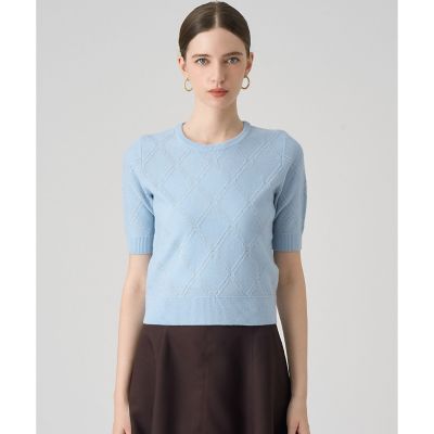 ラメアーガイルプルオーバー