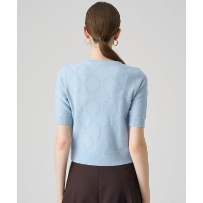 ラメアーガイルプルオーバー