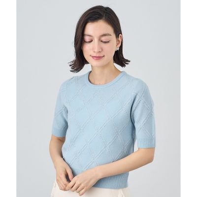 ラメアーガイルプルオーバー