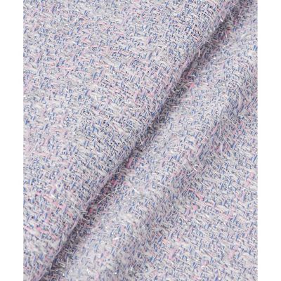 【セットアップ対応商品】メタルシャギーツイードＶネック　ジャケット