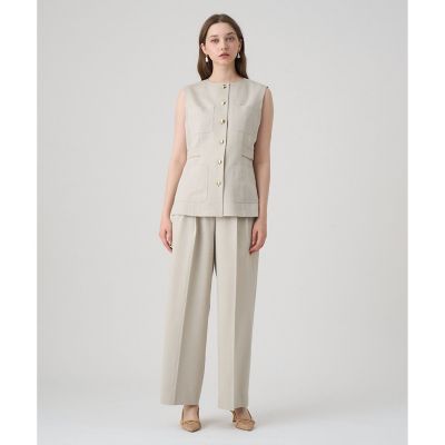 セットアップ対応商品】オックスストレッチポケットジレ | ANAYI