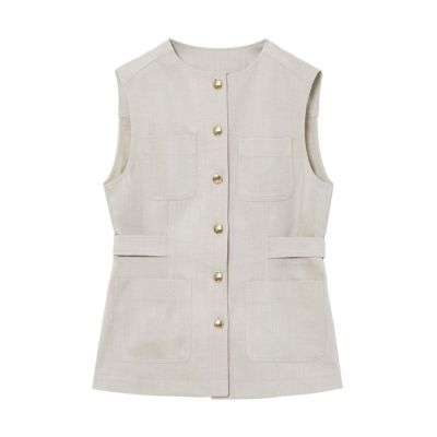 セットアップ対応商品】オックスストレッチポケットジレ | ANAYI