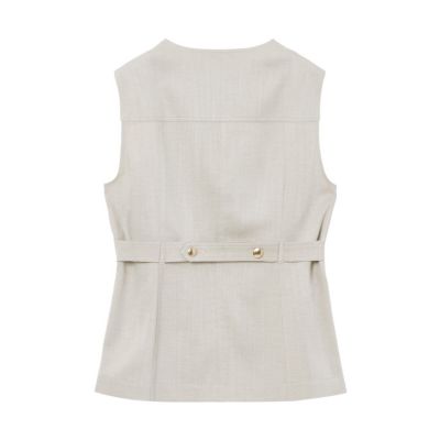 セットアップ対応商品】オックスストレッチポケットジレ | ANAYI