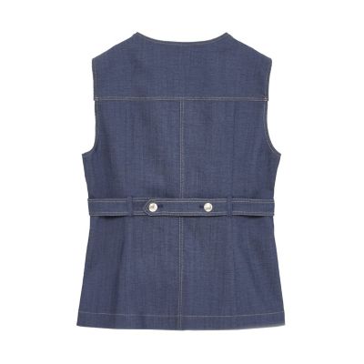 セットアップ対応商品】オックスストレッチポケットジレ | ANAYI