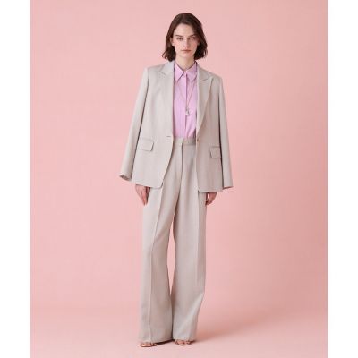 【セットアップ対応商品】オックスストレッチシングルジャケット