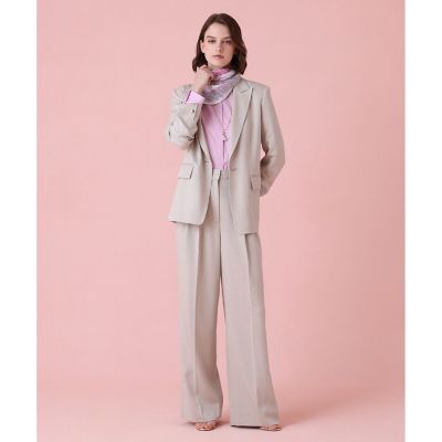 【セットアップ対応商品】オックスストレッチシングルジャケット