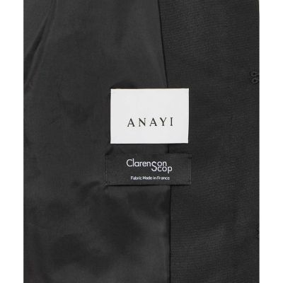 【セットアップ対応商品】モノトーンチェックツイード　ジャケット