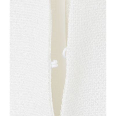 【送料無料】【セットアップ対応商品】バスケットツイードペプラム　ジャケット