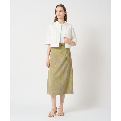 セットアップ対応商品】スラブデニムライク5分袖ブルゾン | ANAYI