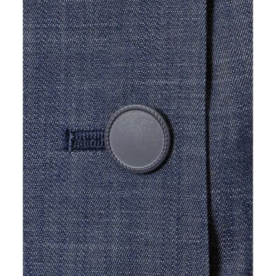 【セットアップ対応商品】スラブデニムライクアシメ釦スカート