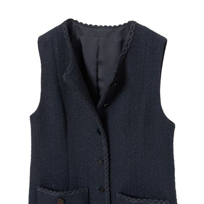 ラメスラブツイードジレワンピース | ANAYI/アナイ | 三越伊勢丹