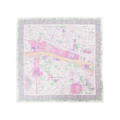 ＰＡＲＩＳ　ＭＡＰ　プリントスカーフ