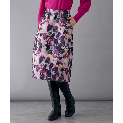 【1292】現行品　アナイ　オーロラジャガードコクーン スカート オーロラジャガードコクーン スカート|ANAYI OFFICIAL ONLINE