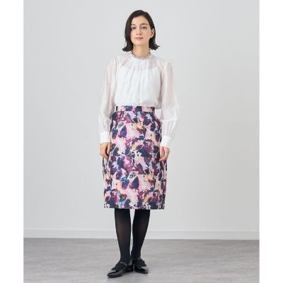 【1292】現行品　アナイ　オーロラジャガードコクーン スカート オーロラジャガードコクーン スカート|ANAYI OFFICIAL ONLINE