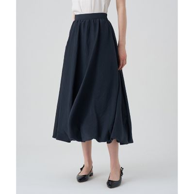 【新品】ANAYI アナイ　25SS シルキークレープバルーン スカート　ロング シルキークレープバルーン スカート|ANAYI OFFICIAL ONLINE