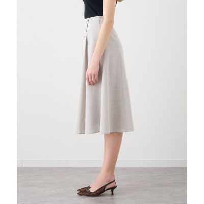 ANAYI（アナイ）の「ポリエステルストレッチタック スカート