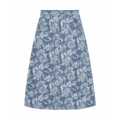 デニムフラワージャガードポケットスカート | ANAYI/アナイ | 三越  