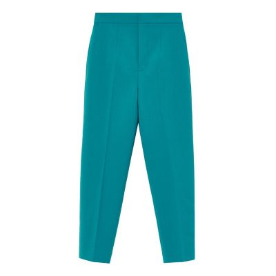 ストレッチウールテーパードパンツ
