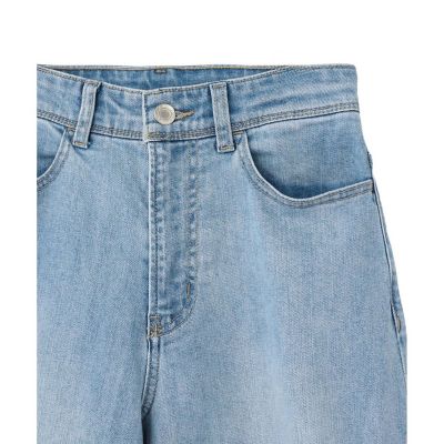 ストレッチデニムワイドパンツ