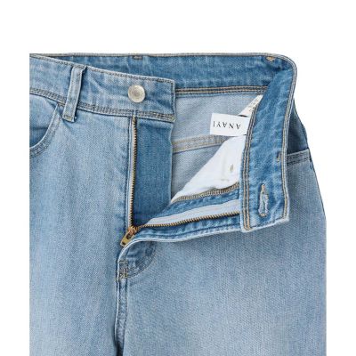 ストレッチデニムワイドパンツ