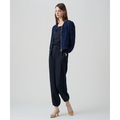 【セットアップ対応商品】ストレッチサテンワークパンツ