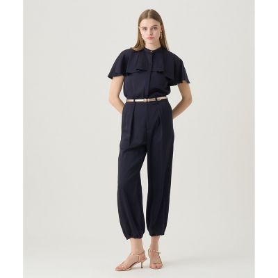 【セットアップ対応商品】ストレッチサテンワークパンツ