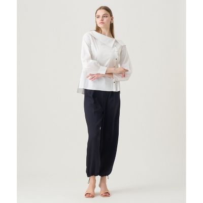 【セットアップ対応商品】ストレッチサテンワークパンツ