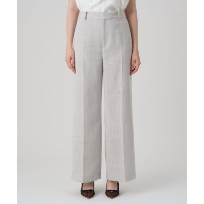 【セットアップ対応商品】カラミリネンライクワイドパンツ