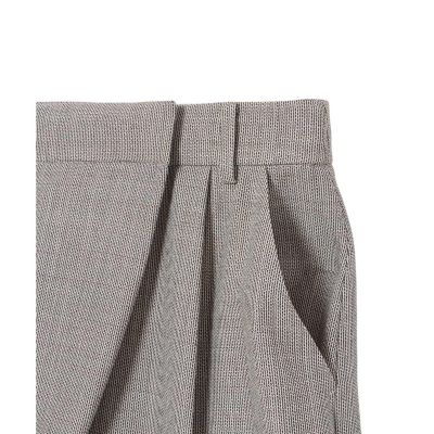 【セットアップ対応商品】麻調スラブドビーショートパンツ
