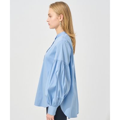 Eternal Line 2025】ストレッチブロードパフ袖ブラウス