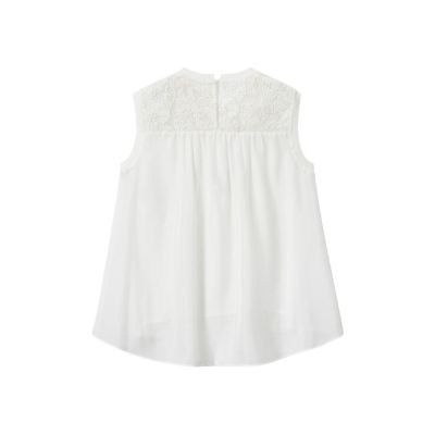 【セットアップ対応商品】ケミカルレースフレアブラウス