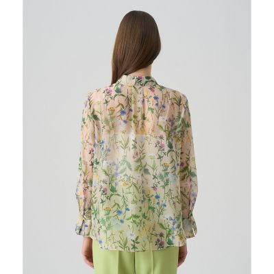 ANAYI ボタニカルプリントブラウス ボタニカルプリントシャツ ブラウス | ANAYI/アナイ | 三越