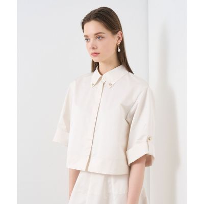 セットアップ対応商品】ツイルクロップドシャツ | ANAYI/アナイ | 三越