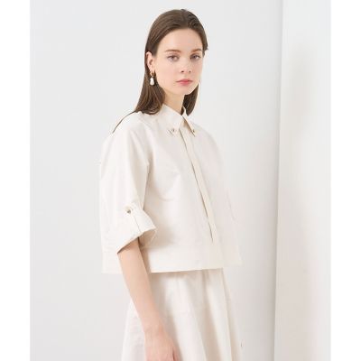 セットアップ対応商品】ツイルクロップドシャツ | ANAYI/アナイ | 三越