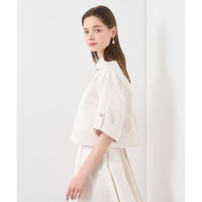 セットアップ対応商品】ツイルクロップドシャツ | ANAYI/アナイ | 三越